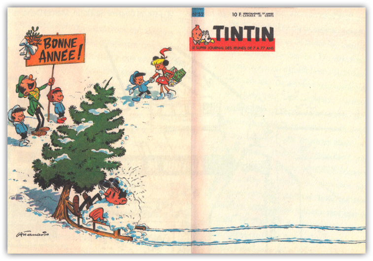 TINTIN - LE JOURNAL DES JEUNES DE 7 A 77 ANS
